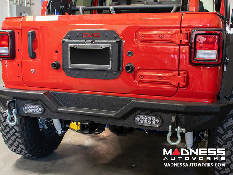 Jeep Wrangler JL Spare Tire Delete Kit w/LED Light